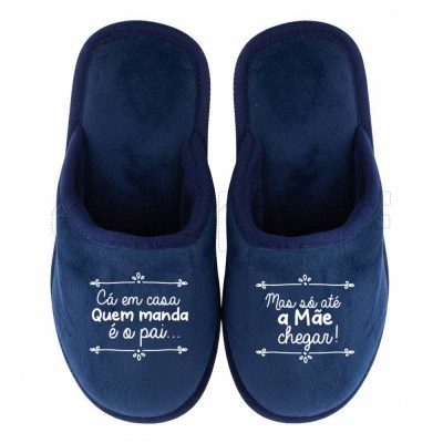 Chinelo Personalizado  " Quem manda é o Pai ..."