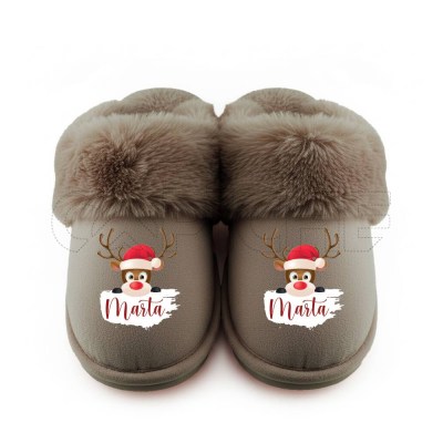 Chinelo Personalizado Rena Natal