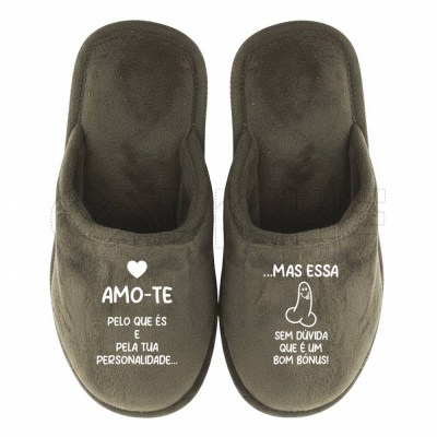 Chinelo Personalizado Amo-te