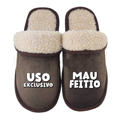 Chinelo Personalizado Mau Feitio