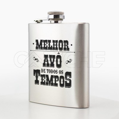 Garrafa de Bolso Melhor Avô