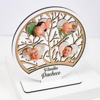 Arvore de familia com fotos