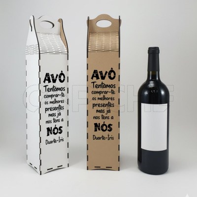 Caixa de vinho Tentamos comprar-te