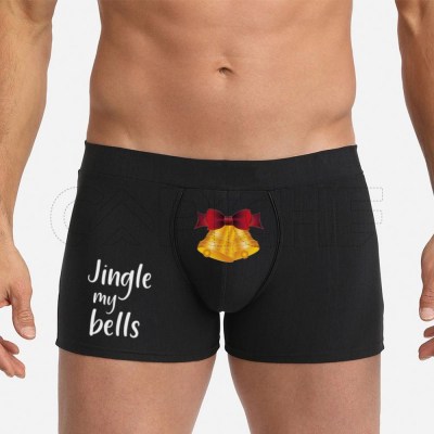 Boxer Homem Jingle My Bells