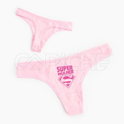Cueca Tanga Edição Limitada Super Mulher
