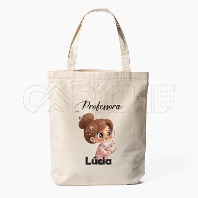 Saco Tote Bag Professora