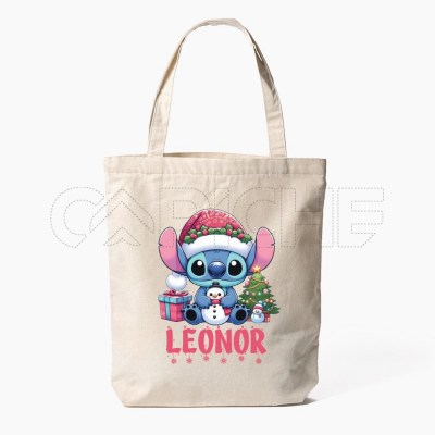 Saco Tote Bag Stitch Natal