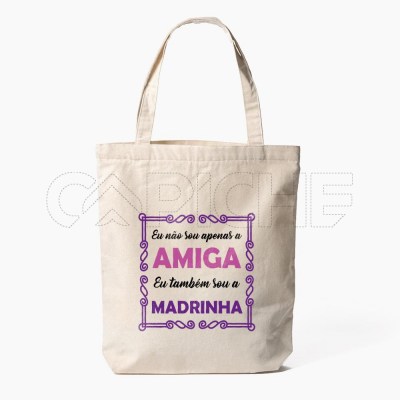 Saco Tote Bag Madrinha