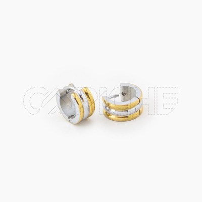 Mini Argolas em aço Fring
