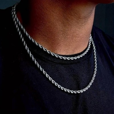 Cordão em aço Corrente fina