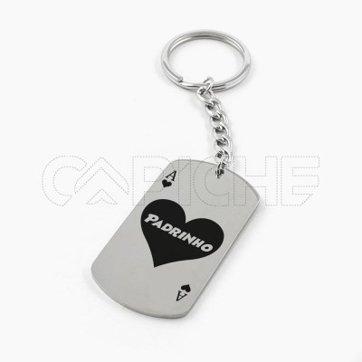 Porta chaves Ás de Copas 