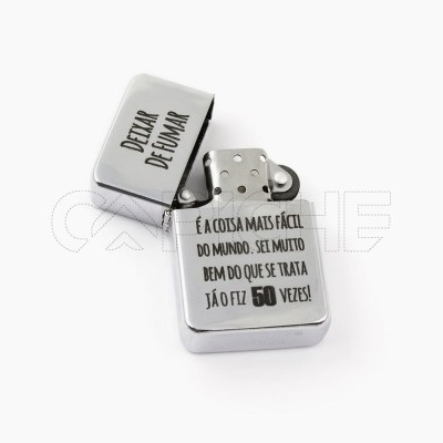 Isqueiro Zip Personalizável