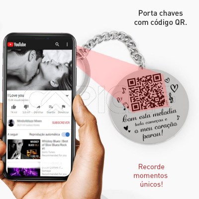 Porta chaves Personalizável Melodia