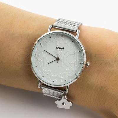 Relógio em aço Irmã