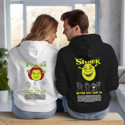 Sweater Casal Shrek and Fiona