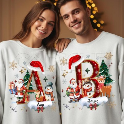 Sweater Natal Nomes