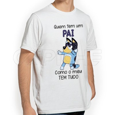T-Shirt #SEO como o meu Bluey