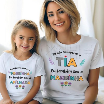 T-Shirt Tia Madrinha