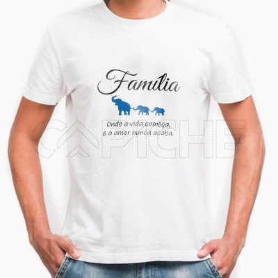 Tshirt Homem Família