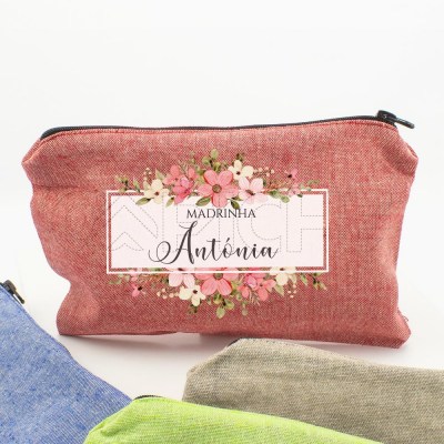 Necessaire Personalizado Floral