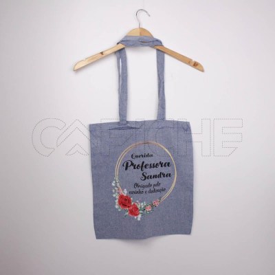 Saco Tote Bag Professora