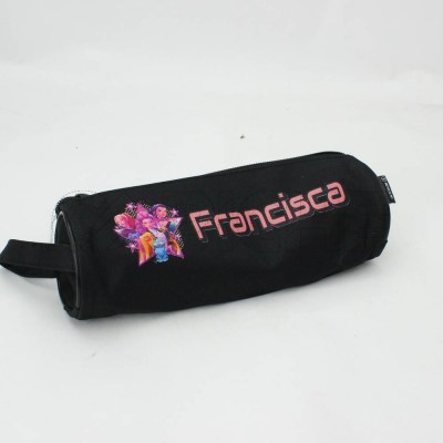 Estampa Impressa Estojo Simples Preto Francisca