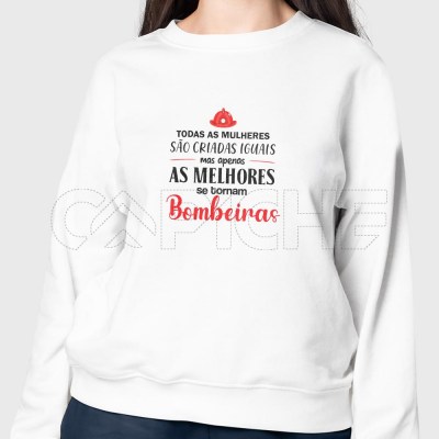 Sweater Profissão Bombeira