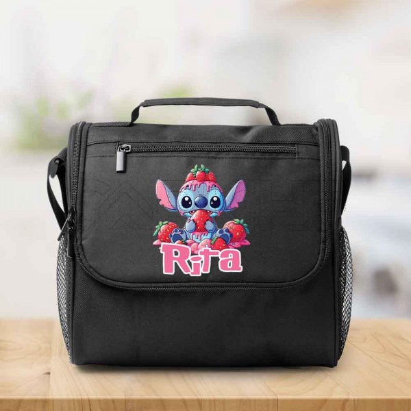 Lancheira urbana Stitch Morango