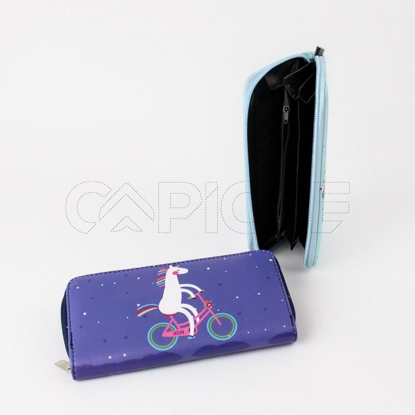 carteira Bike Unicorn