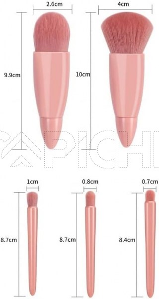 Kit de pinceis Nude