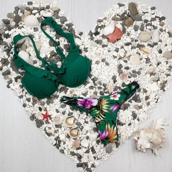 Bikini Folhito Verde