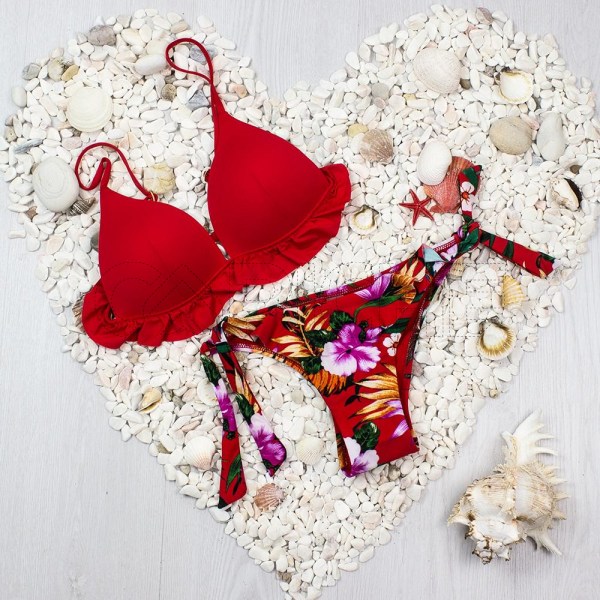 Bikini Malva Vermelho