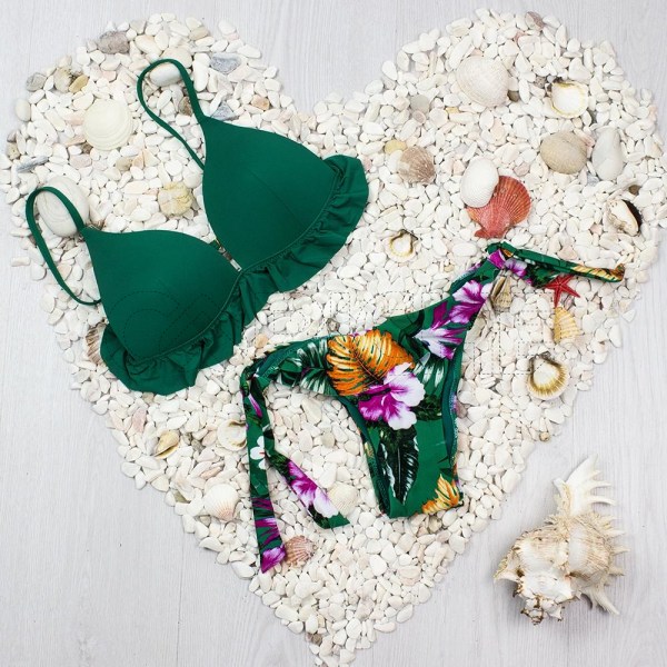 Bikini Malva Verde