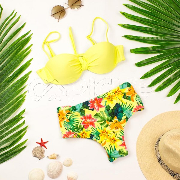 Bikini St Barth Amarelo
