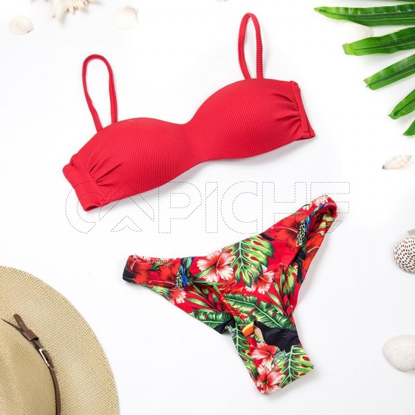 Bikini Shoal Vermelho