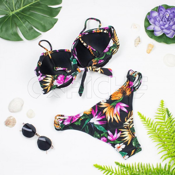 Bikini Tropical Preto