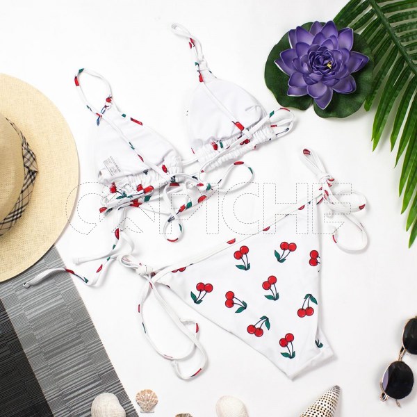 Bikini Cherry Branco