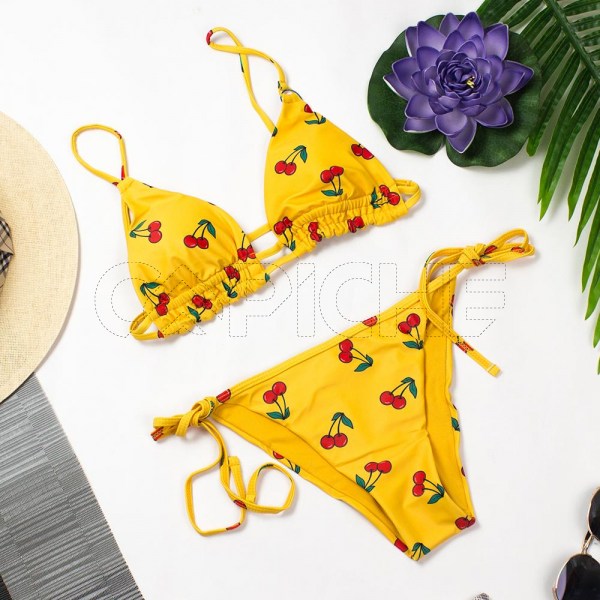 Bikini Cherry Amarelo