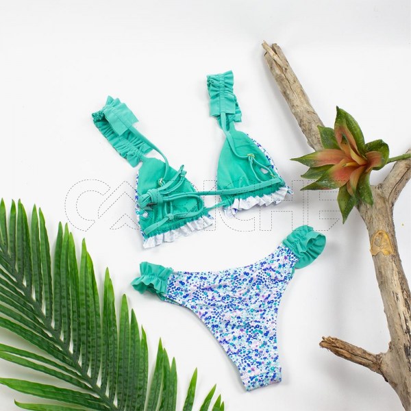 Bikini Vesubio Pompeya Verde
