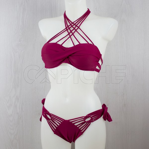 Bikini Aran Bordeaux