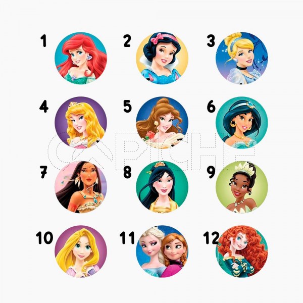Sapatilha Nome Princesa