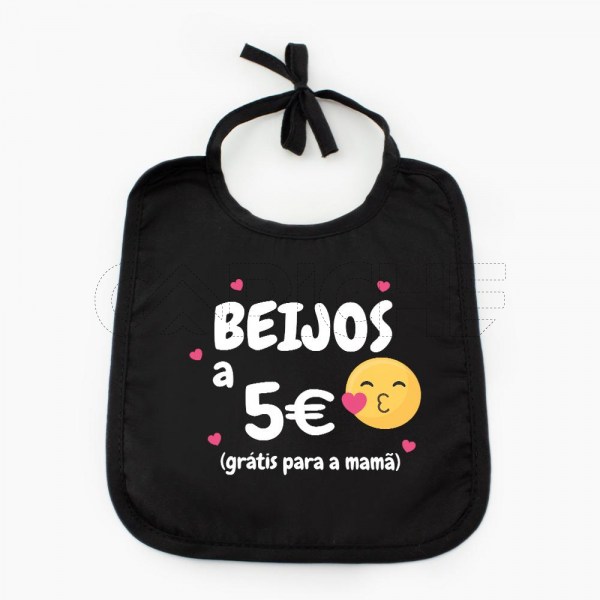Babete para bebé beijos