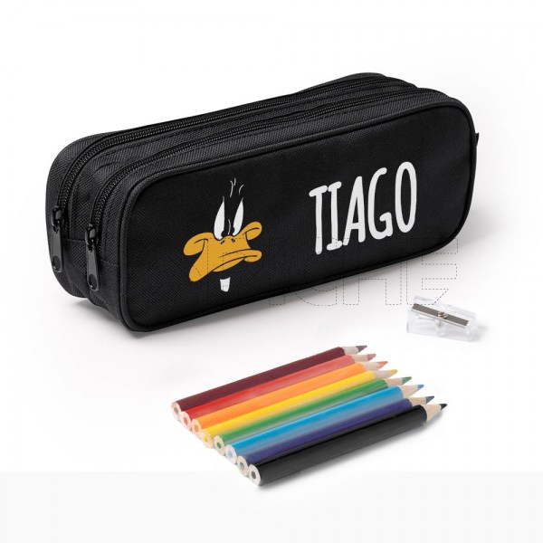 Estojo Escolar Duplo Daffy
