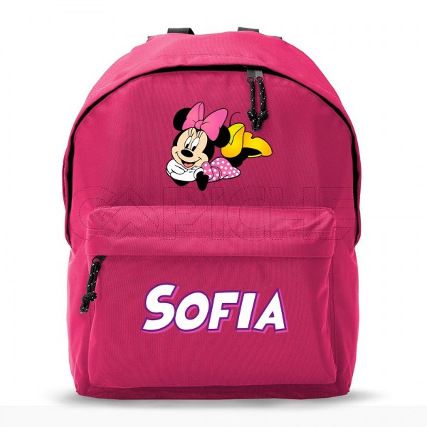 Mochila Escolar Minnie Personalizada