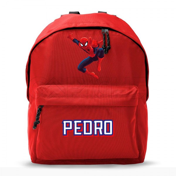 Mochila Escolar Homem Aranha Personalizada