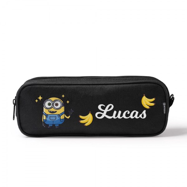 Estojo Escolar Duplo Minion