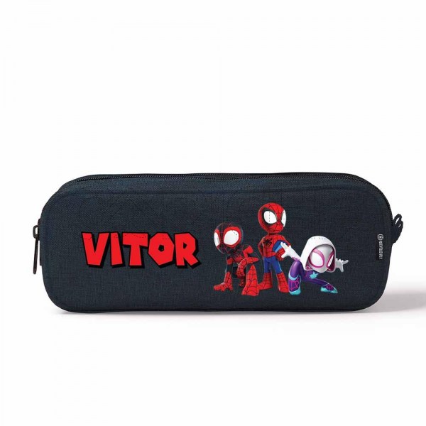 Estojo escolar Duplo Spidey and Friends