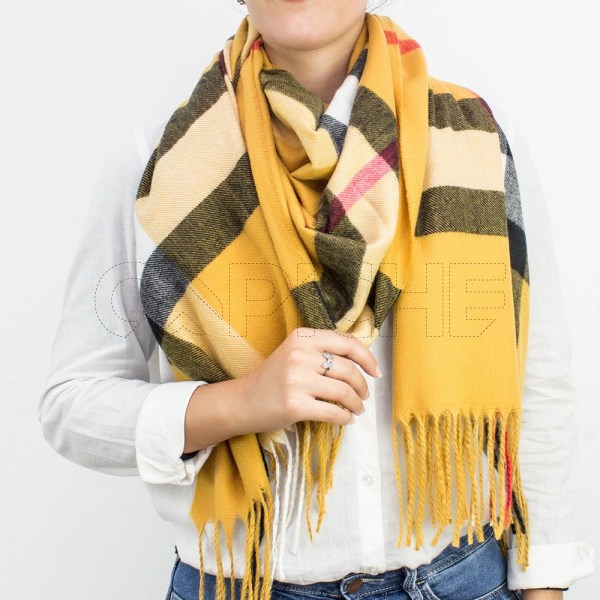 Écharpe Romea Amarelo