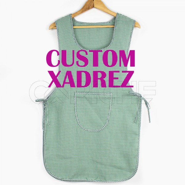 Avental Xadrez Custom