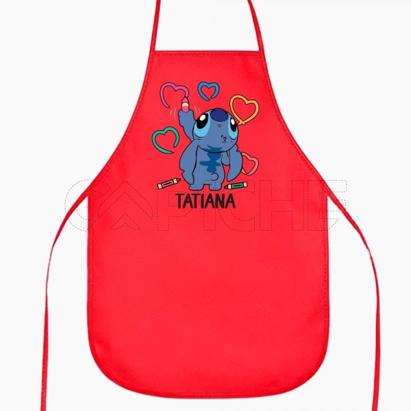 Avental Criança Stitch